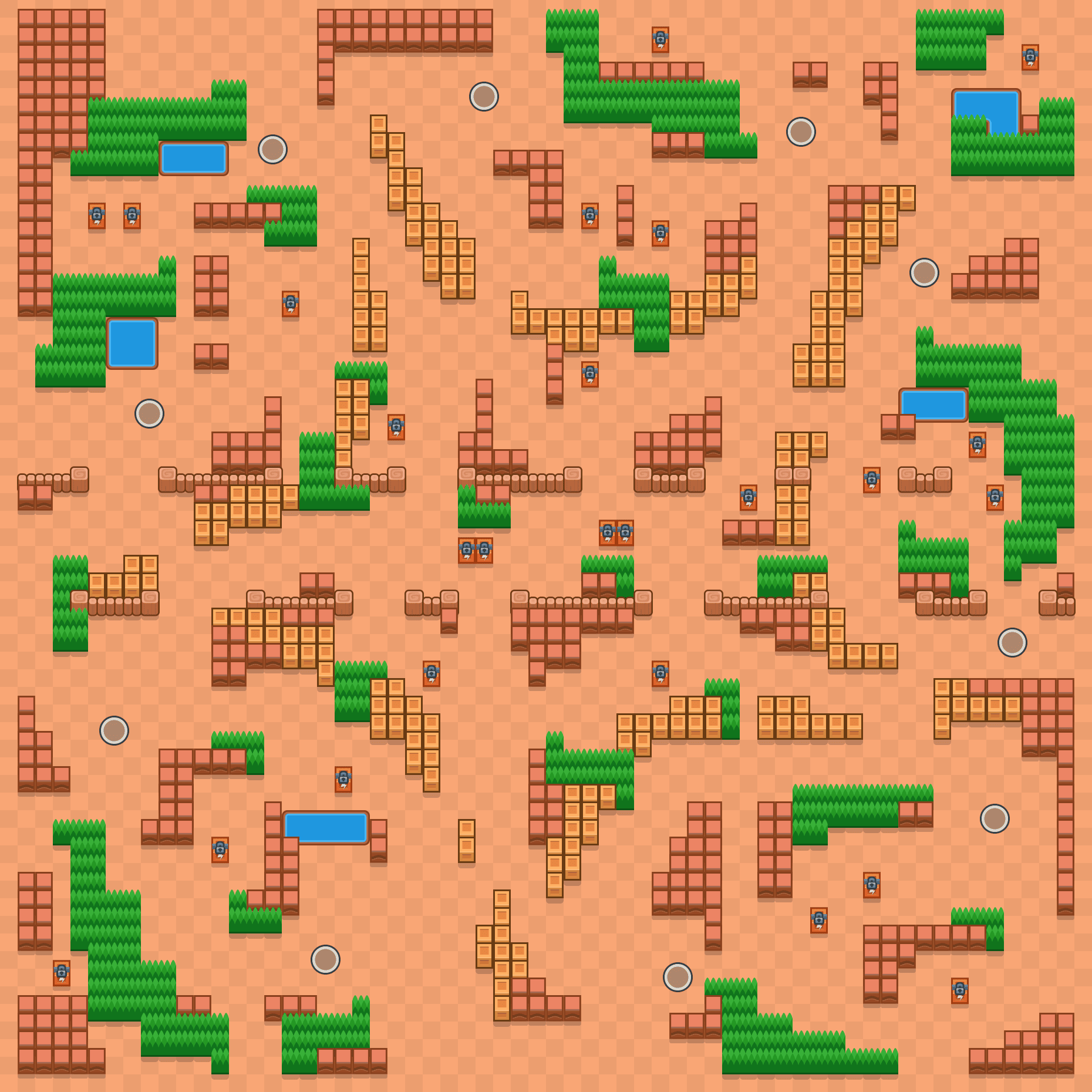 Karambolowa supernowa Brawl Stars map