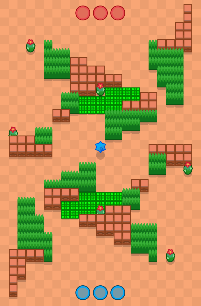 Starrburst Brawl Stars map