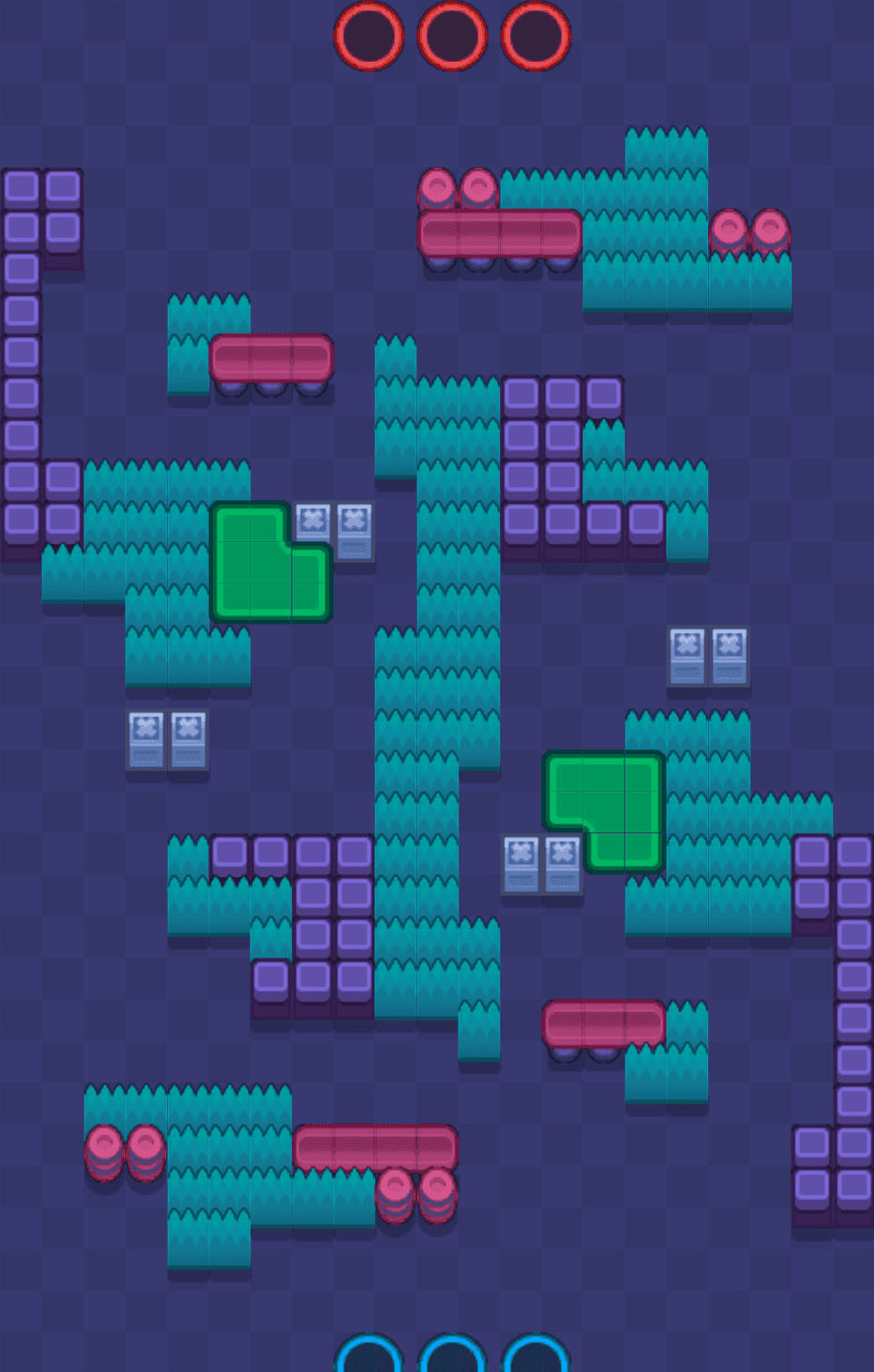 Golpe de sorte Brawl Stars map