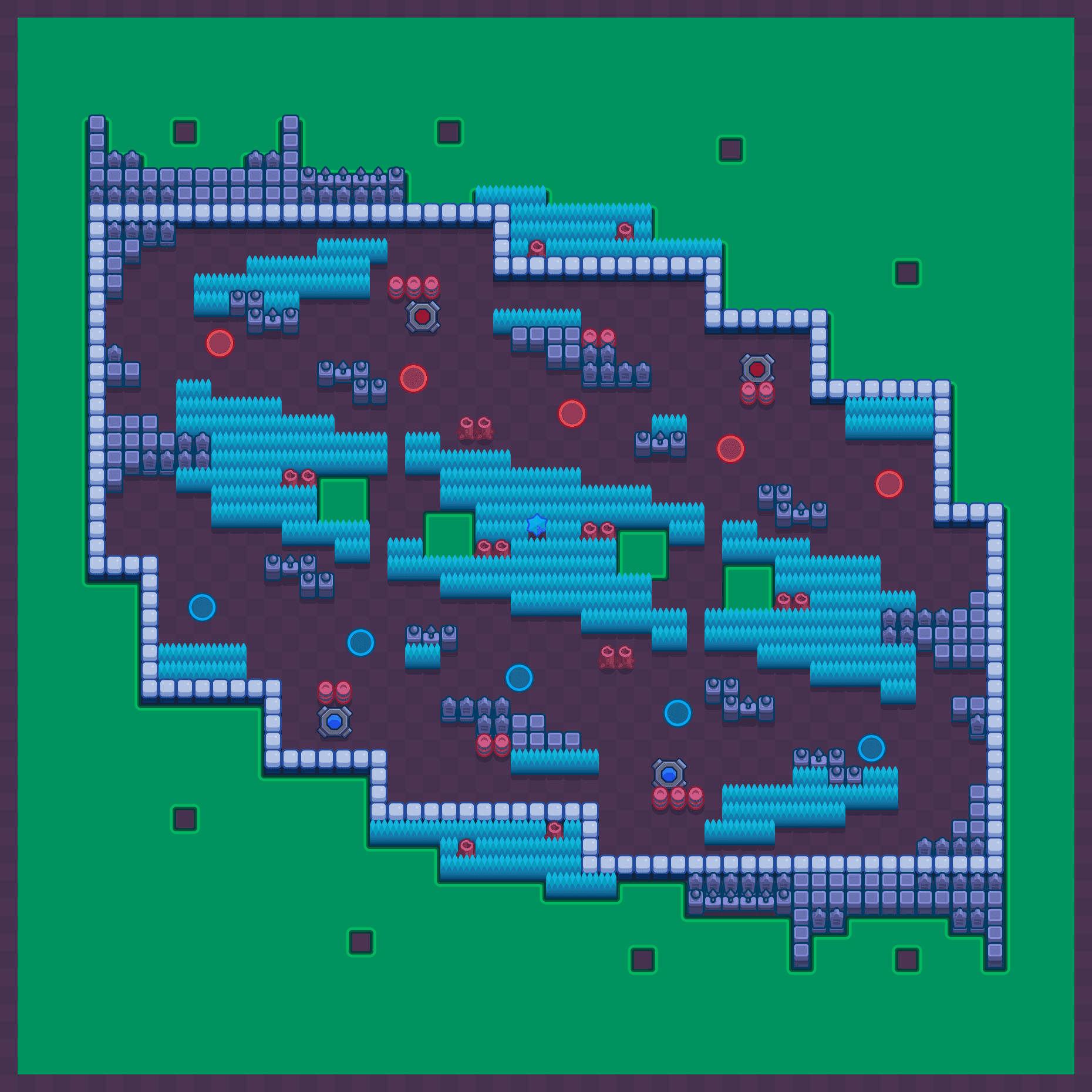 The Emptiness Machine Brawl Stars map
