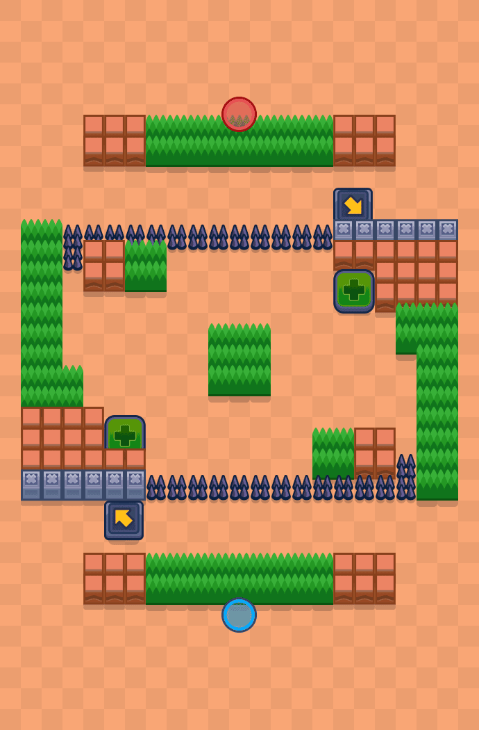 The Great Mighty Lou Brawl Stars map