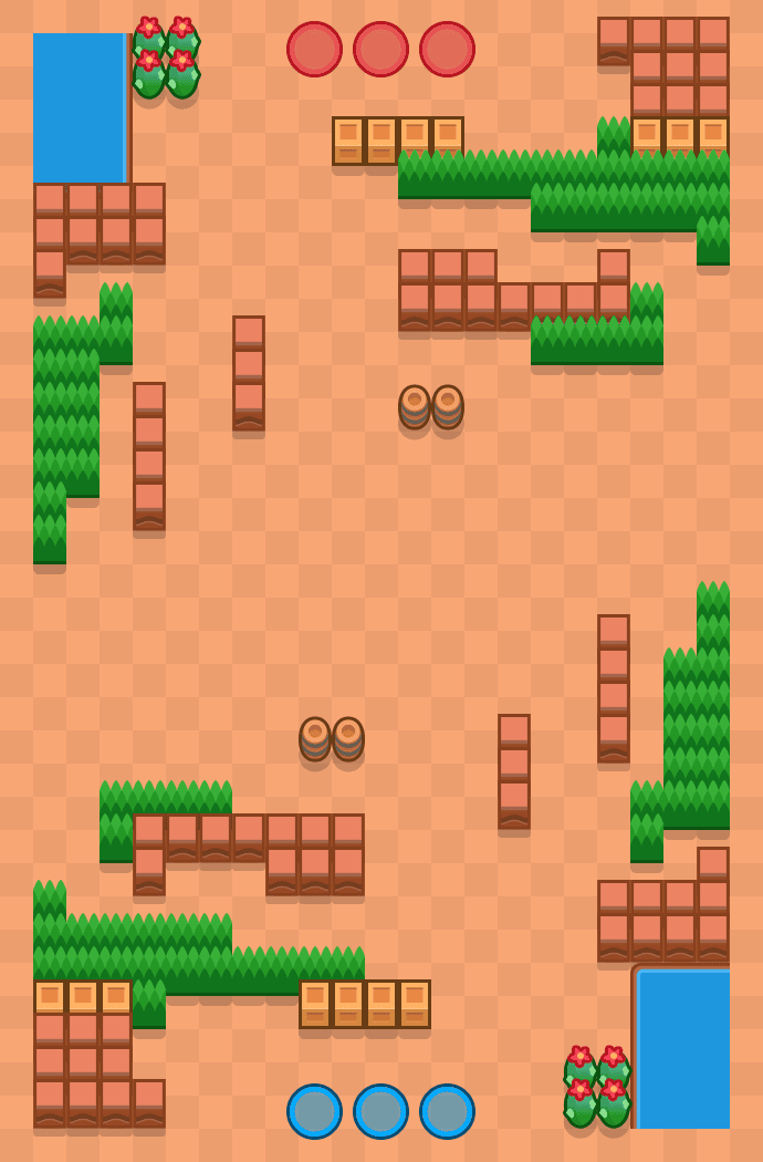 Ogromna przestrzeń Brawl Stars map