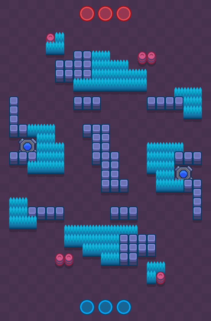Czas leci Brawl Stars map