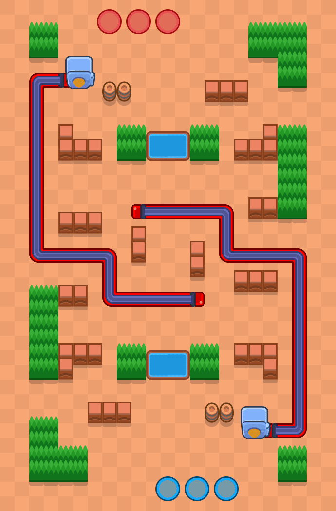 Dertlere Derman Brawl Stars map