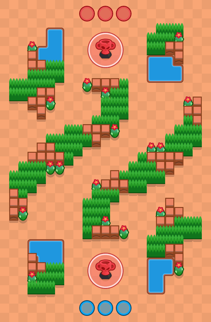 Pokręcony plan Brawl Stars map