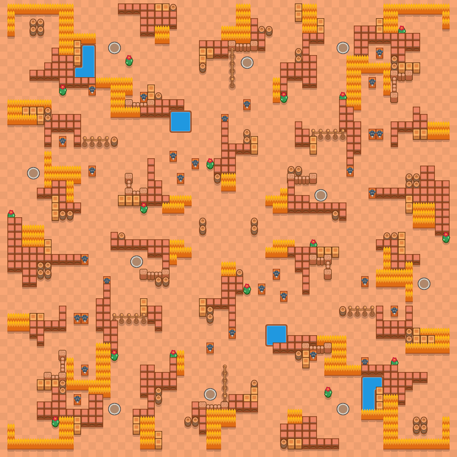 Victor Valley Brawl Stars map