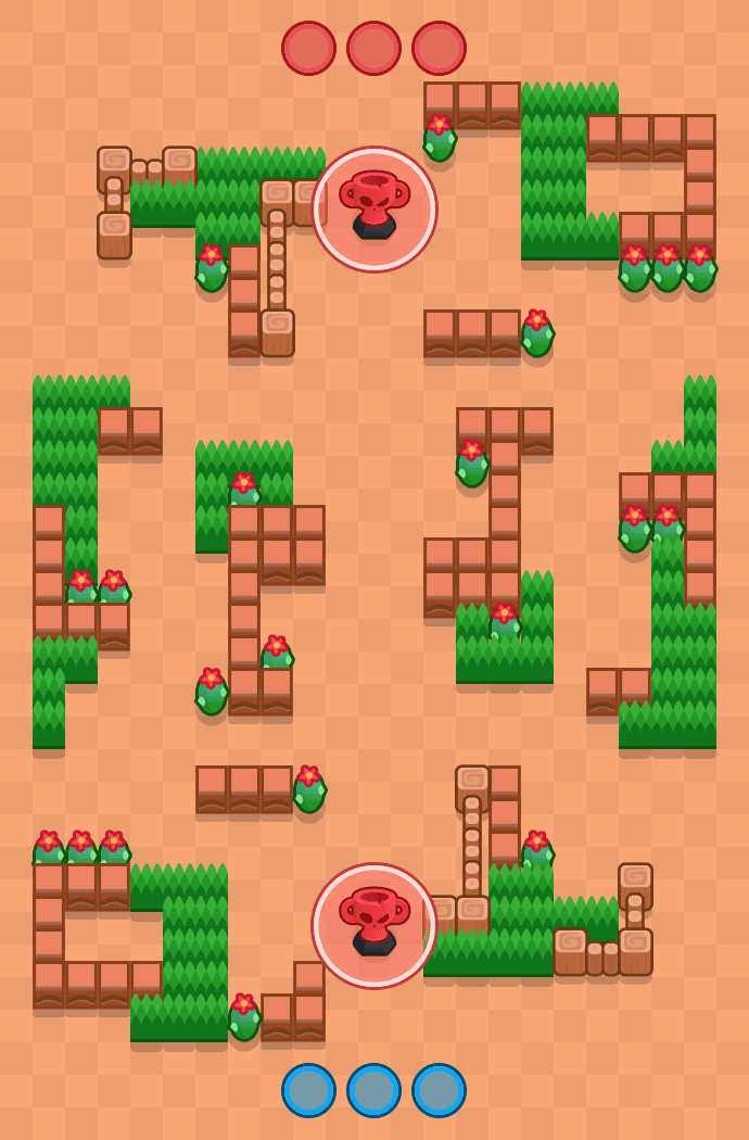 Walk In Walk Out Brawl Stars map
