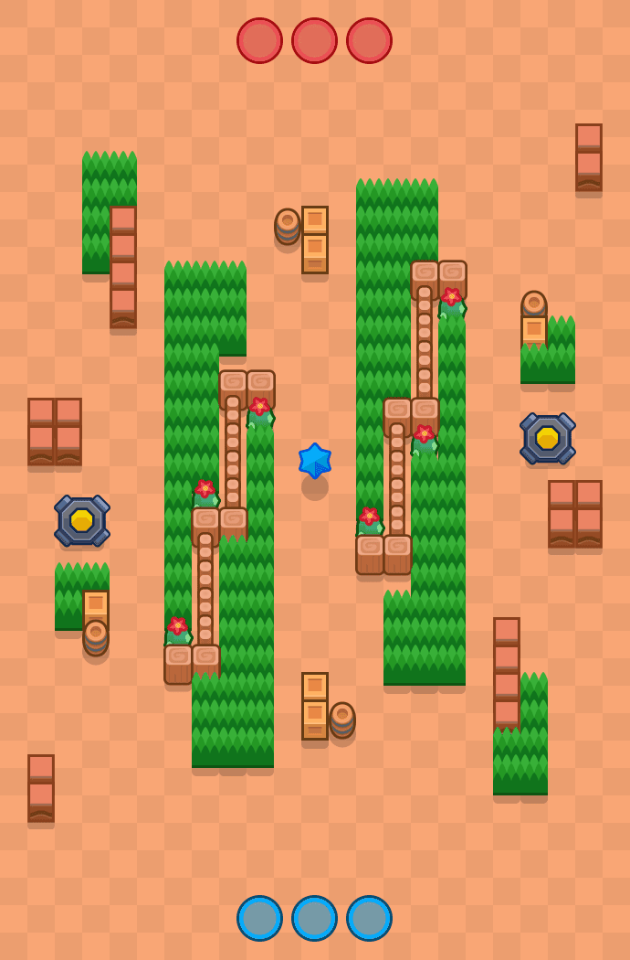 Memeluk Dinding Brawl Stars map