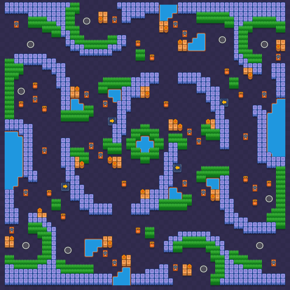 Waveform Brawl Stars map