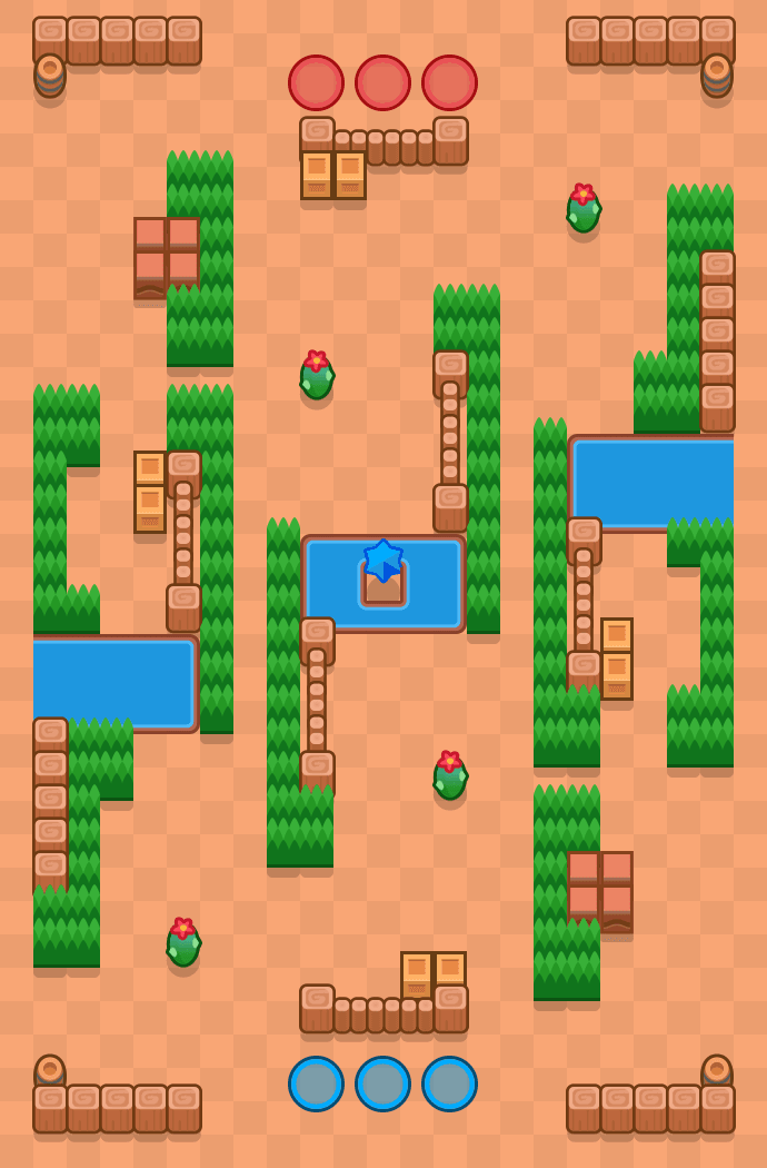 Ballade des croquettes de viande Brawl Stars map