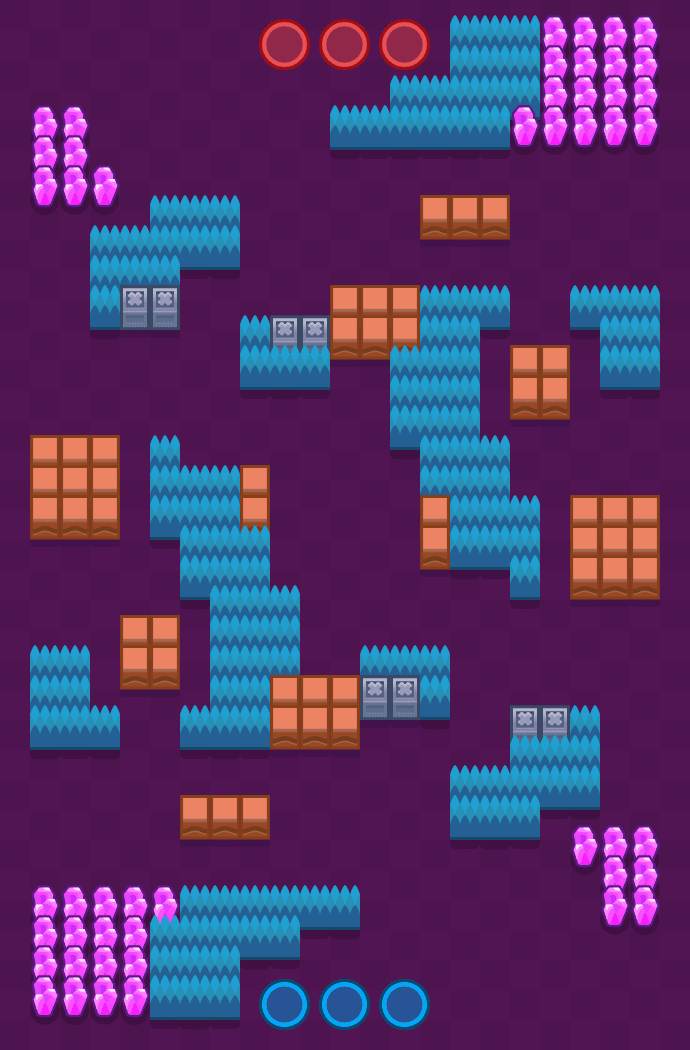 En plein after Brawl Stars map