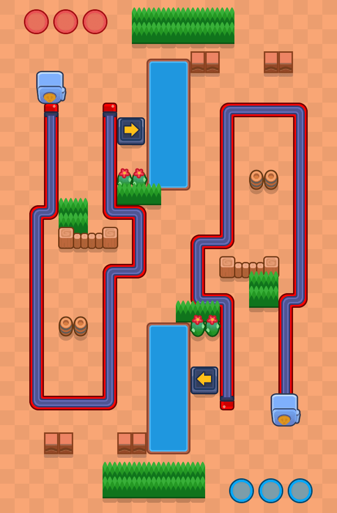 Luchtvrachtbrief Brawl Stars map