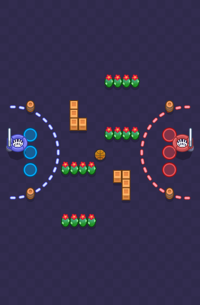 Alley Oop Brawl Stars map