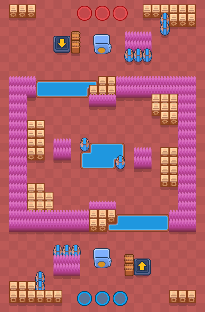 Aridité Brawl Stars map