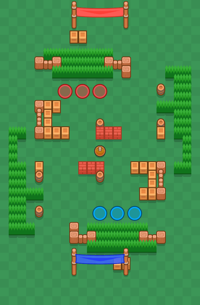 Esconderijo secreto Brawl Stars map