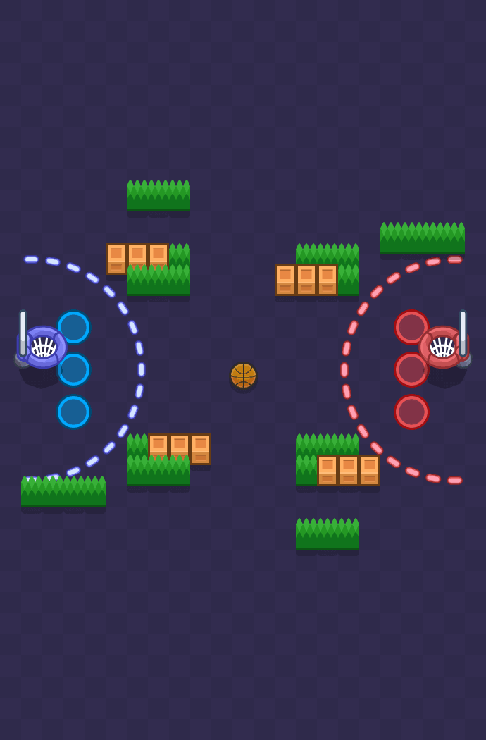 Ball Hog Brawl Stars map