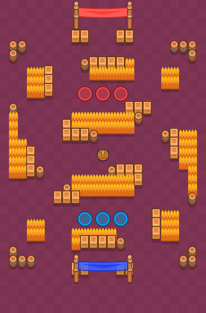 Beach Ball Brawl Stars map