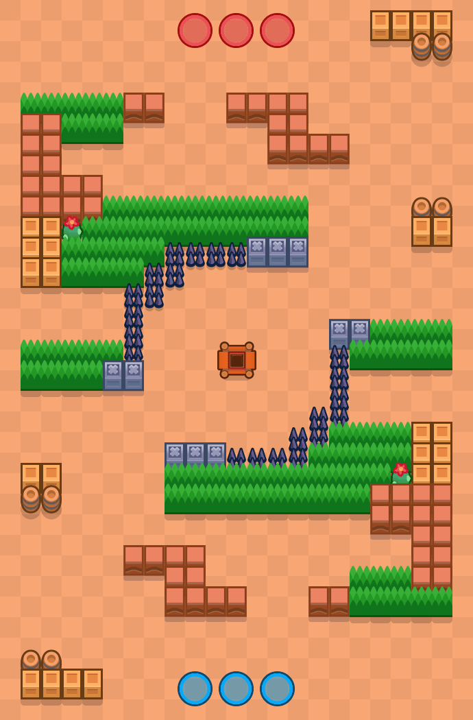 Trampa para osos Brawl Stars map