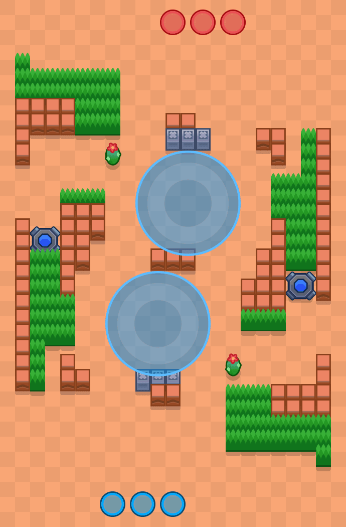 Área cravejada Brawl Stars map