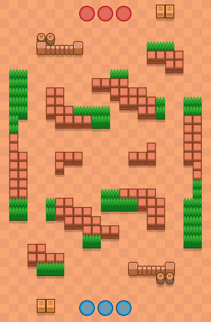 Campamento Brawl Stars map