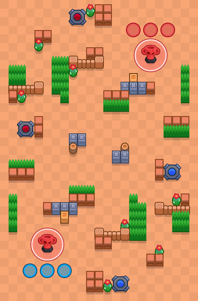Montagsmüdigkeit Brawl Stars map