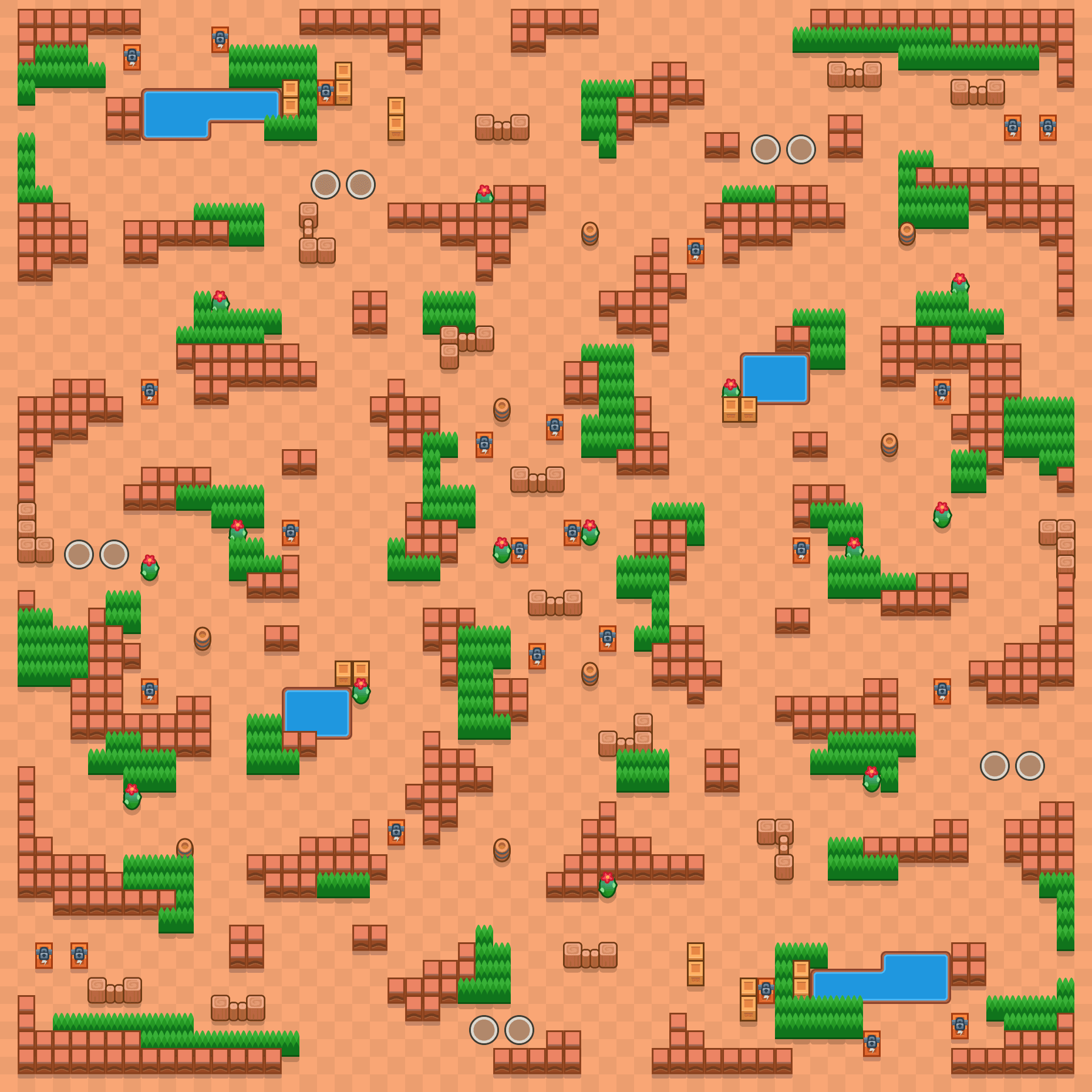 Core of Orbit Brawl Stars map