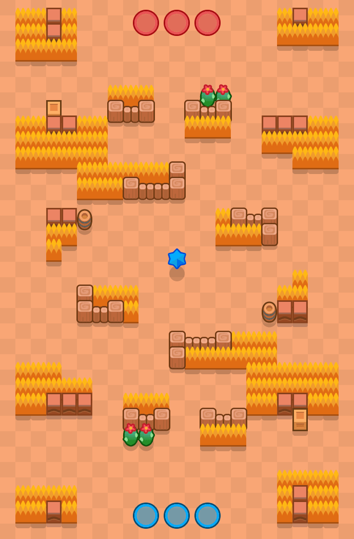 Hiedra venenosa Brawl Stars map