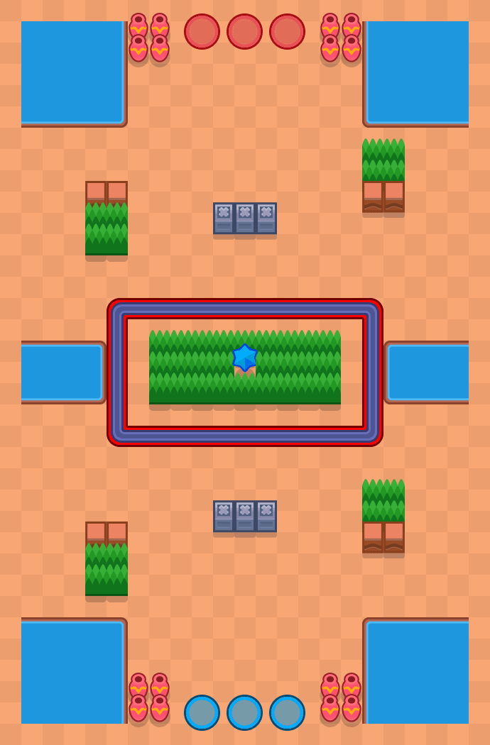Syvä pää Brawl Stars map