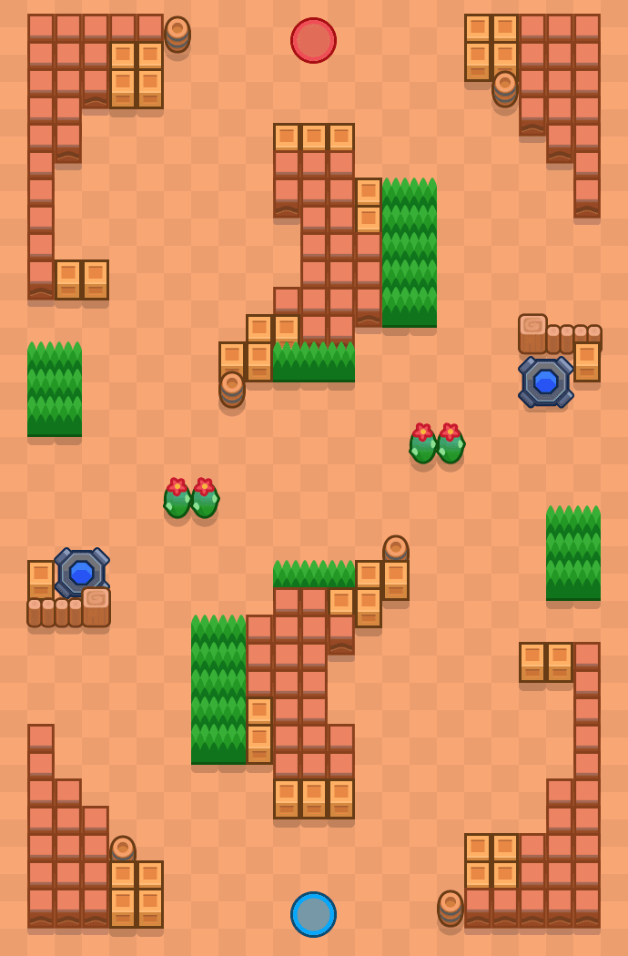 Destino de duelista Brawl Stars map