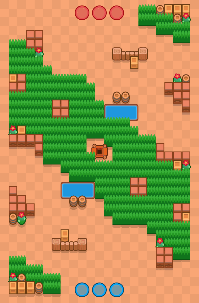 Dumpster Drive Brawl Stars map