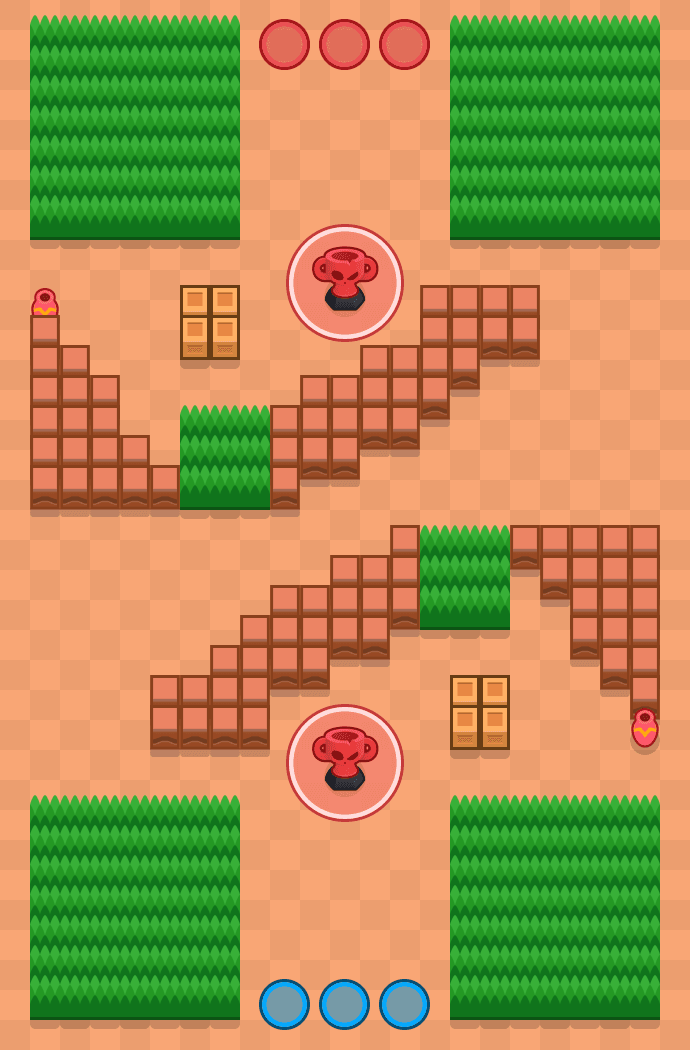 Dinheiro fácil Brawl Stars map