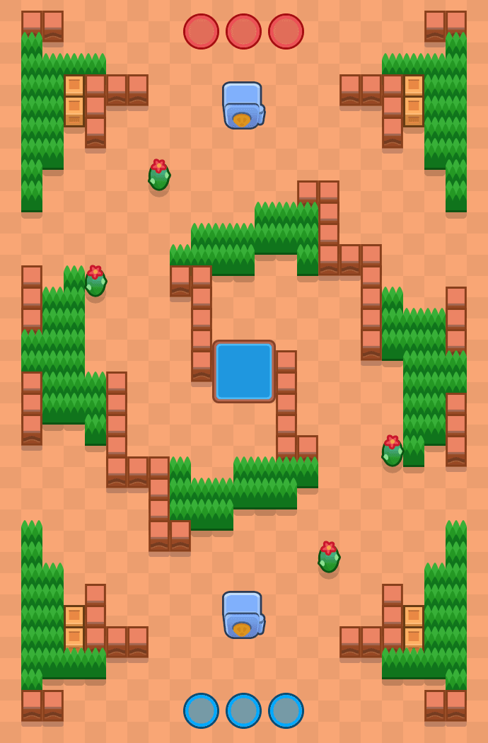 Electric Storm Brawl Stars map