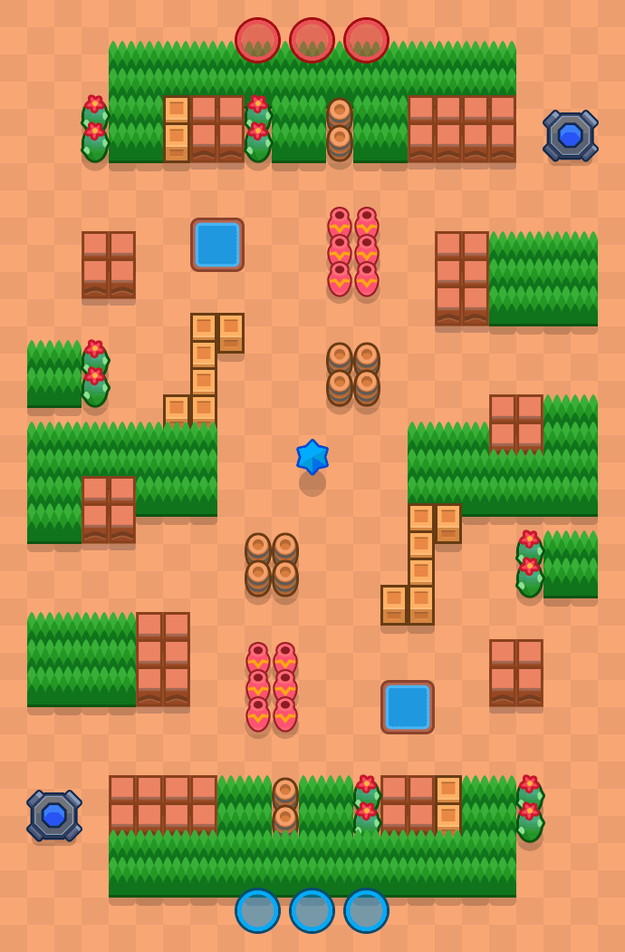 Über die Runden Brawl Stars map