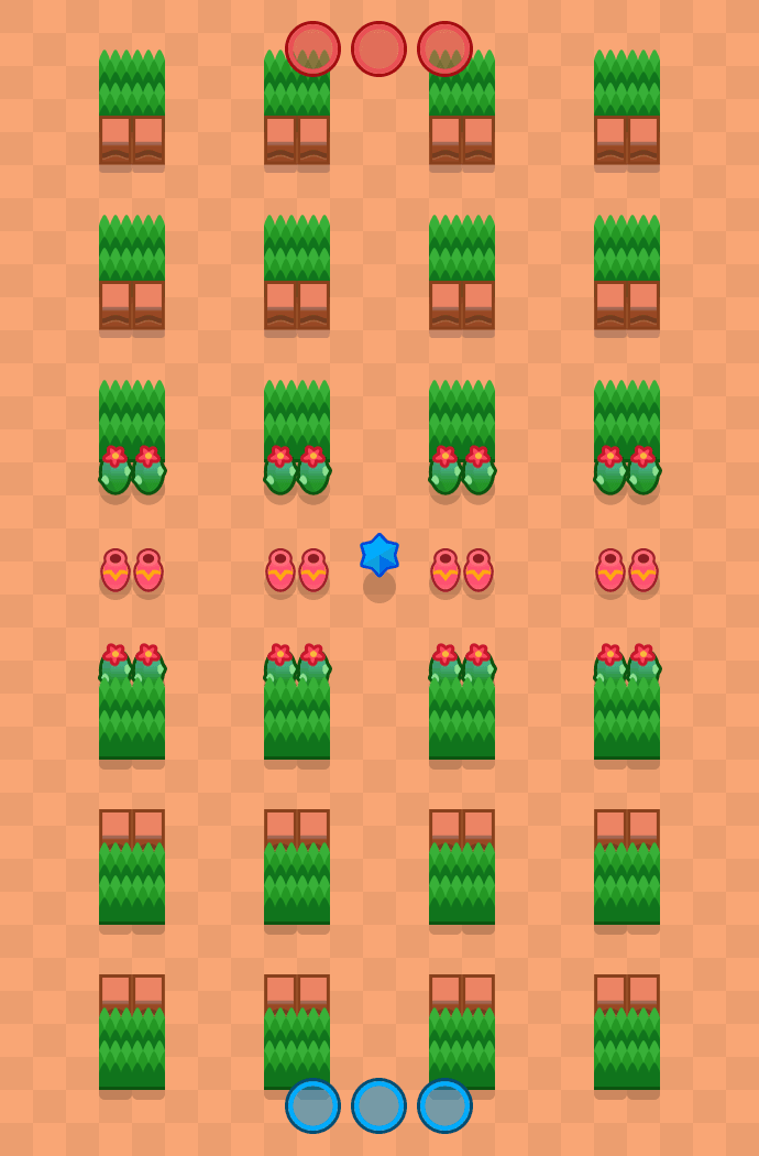 Excel Brawl Stars map