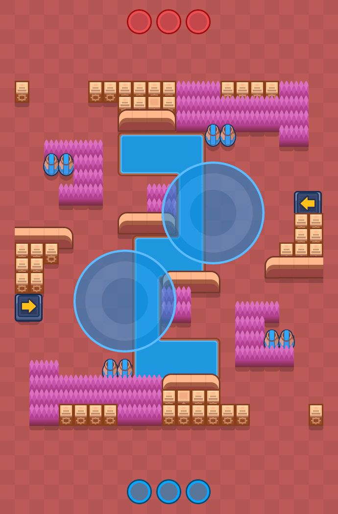Coin de pêche Brawl Stars map