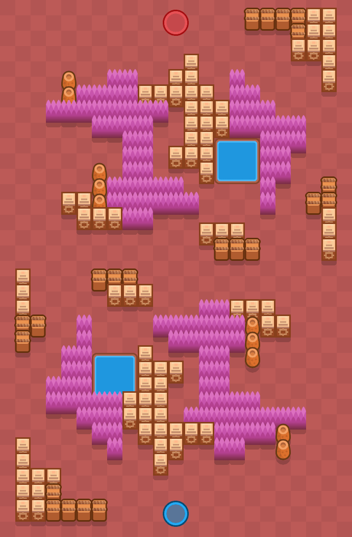 Phénix flamboyant Brawl Stars map