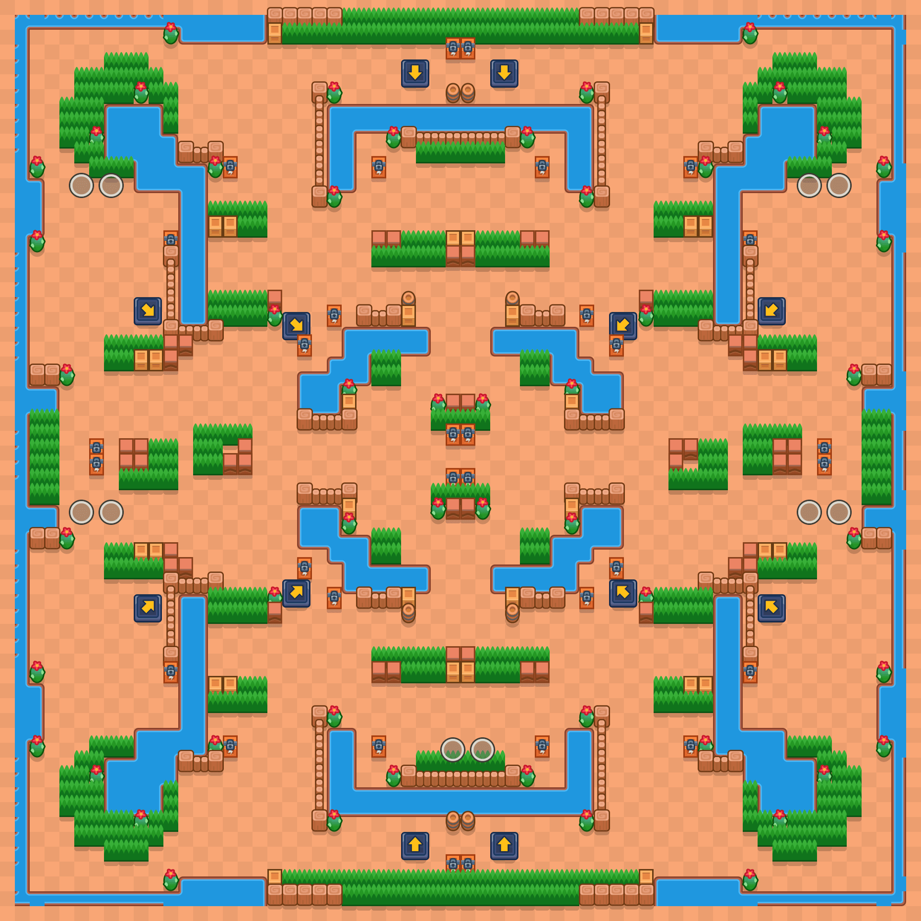 Flugfantasien Brawl Stars map