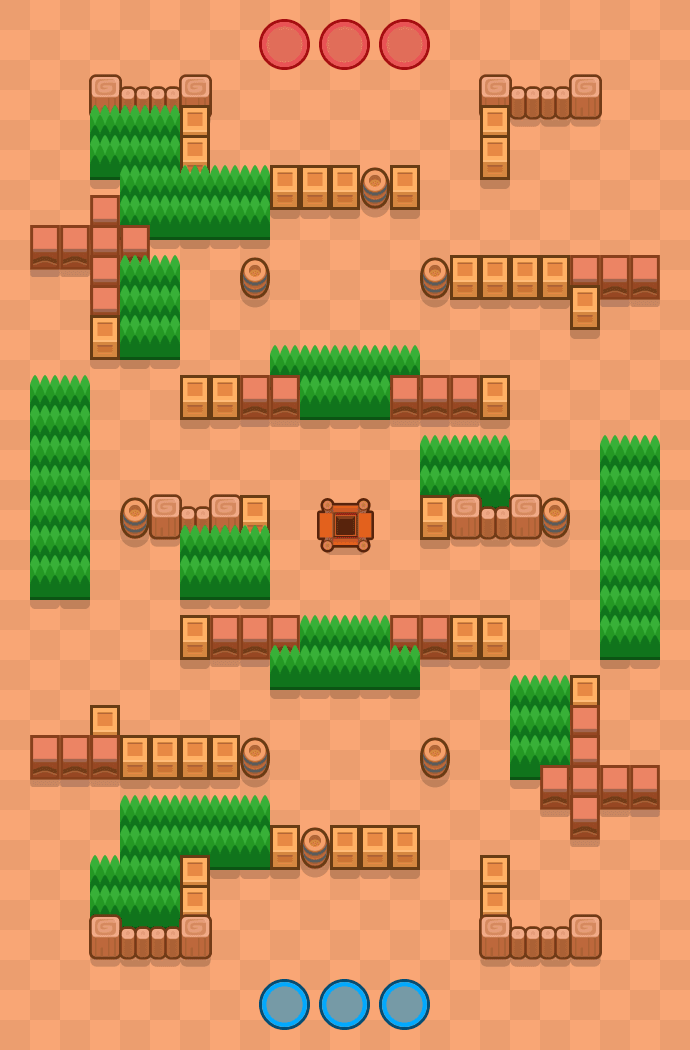 Papel de regalo Brawl Stars map