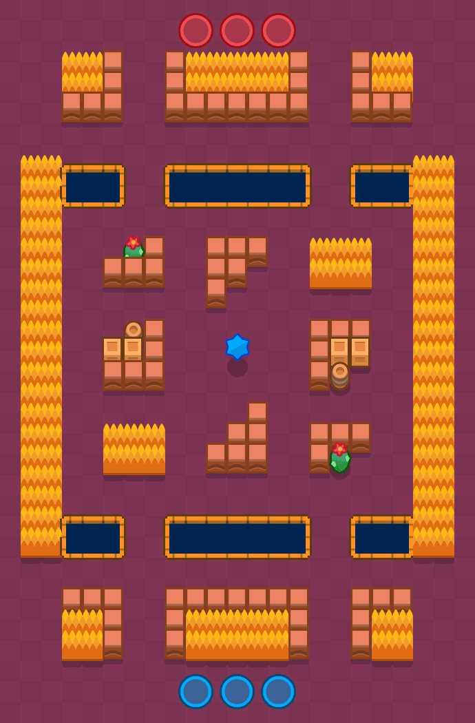 Goldarm-Schlucht Brawl Stars map