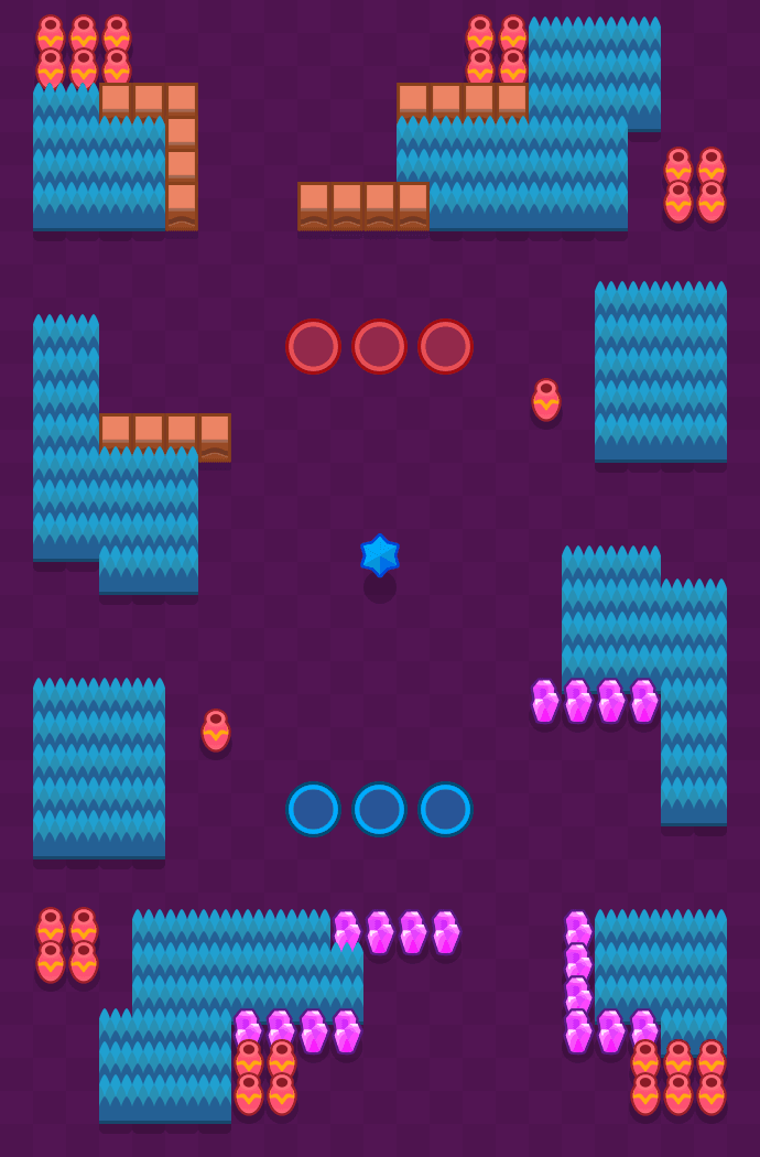 Rumput Cat Muka Brawl Stars map