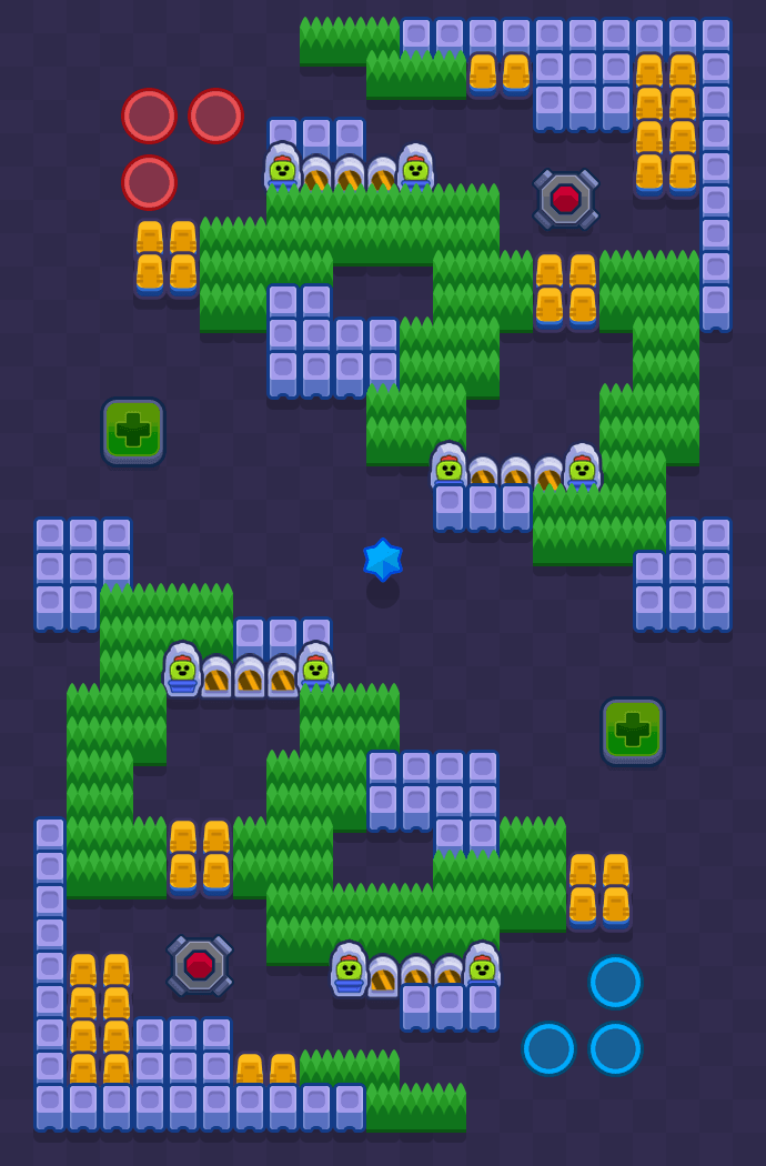 Healthy Middle Ground Brawl Stars map