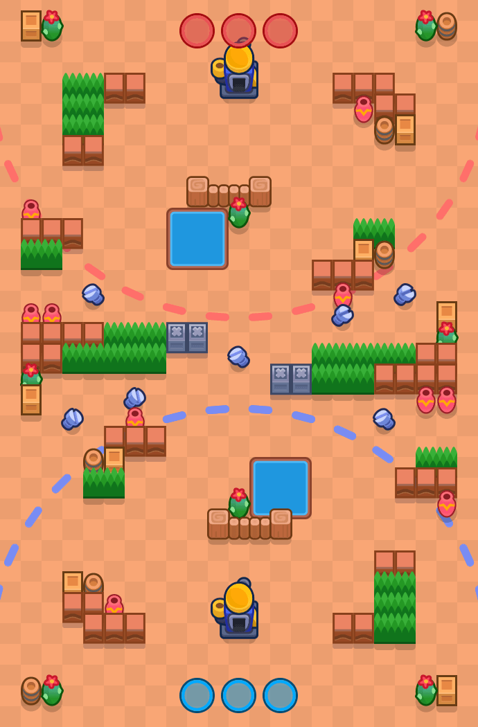 Hellish Harvest Brawl Stars map