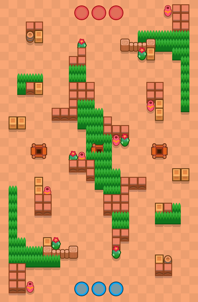 Hidden in Plain Sight Brawl Stars map