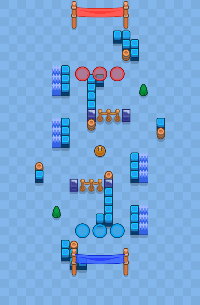 H is for Holiday Brawl Stars map