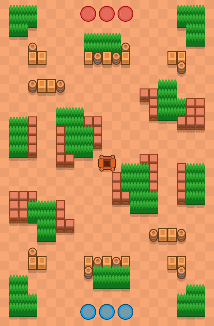 Brisa festiva Brawl Stars map