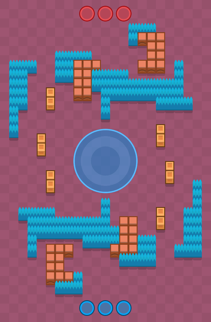 Dans l'espace liminaire Brawl Stars map