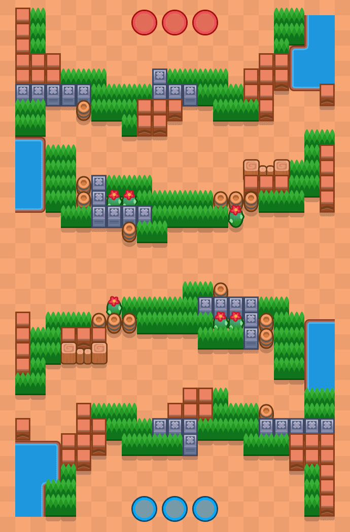 Crimen organizado Brawl Stars map