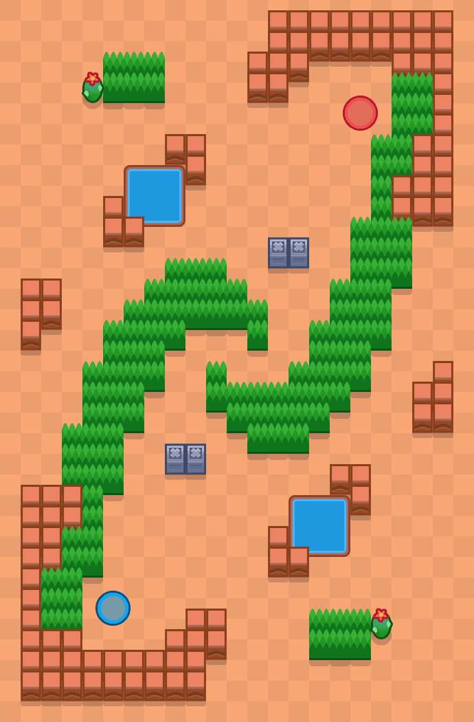 Garra de louva-deus Brawl Stars map
