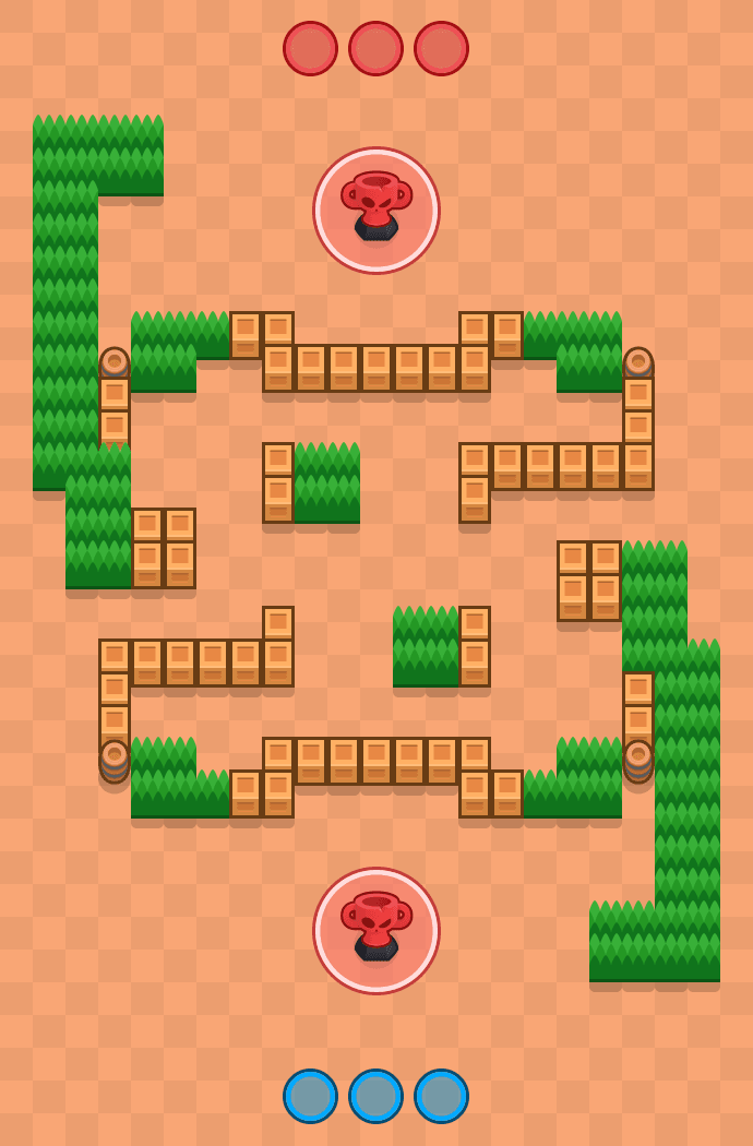 Maze Creep Brawl Stars map