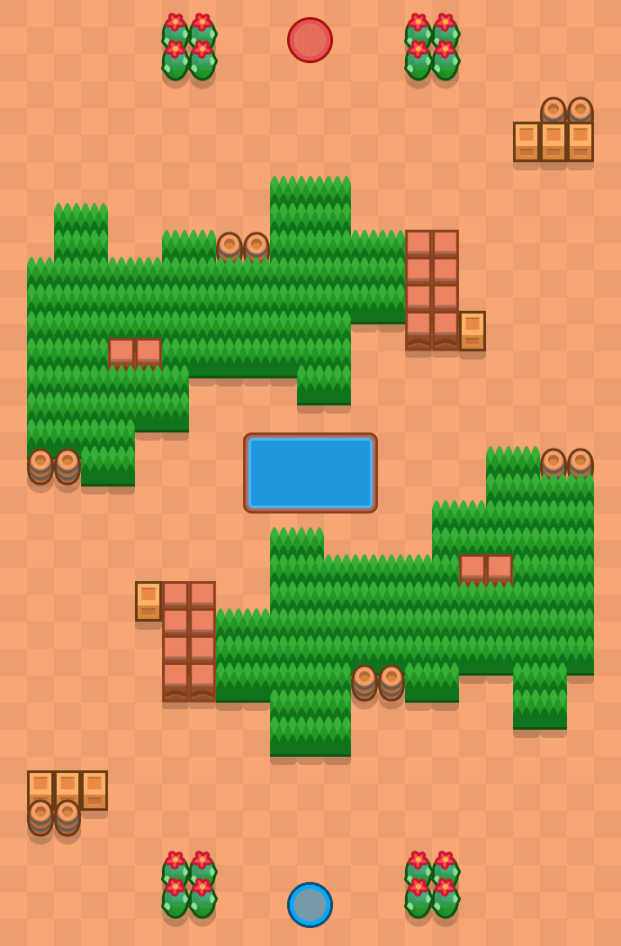 Meadow of the Crane Brawl Stars map